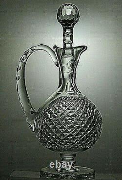 Waterford Crystal Heritage Collection Master Cutter Claret Decanter 12 1/2 Tall