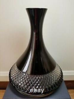 Waterford Crystal John Rocha Black Cut Decanter with Stopper