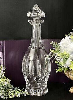 Waterford Crystal Kildare Decanter Vintage Cut Glass Crystal Ireland Read