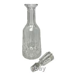 Waterford Crystal LISMORE Vintage 13 1/4 Decanter with Cut Stopper