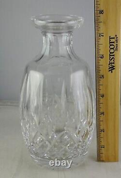 Waterford Crystal Lismore Brandy Decanter Facet Cut Stopper
