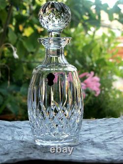 Waterford Crystal Lismore Classic Spirit Decanter Vintage Boxed Made in Ireland