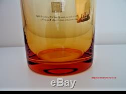 Waterford Crystal Rebel Amber Decanter Vodka unused and boxed