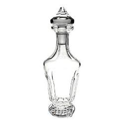 Waterford Crystal Sheila Decanter with Stopper Cut Panels 12 3/8