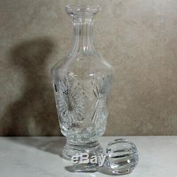 Waterford Crystal Tableware no box Millennium Decanter and Stopper 5 Toasts