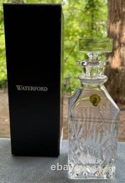 Waterford Crystal Tidmore Square Decanter New in Box