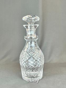 Waterford Cut Crystal COLLEEN 12 Decanter with Stopper Ring Neck MINT