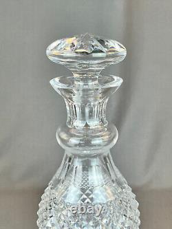 Waterford Cut Crystal COLLEEN 12 Decanter with Stopper Ring Neck MINT