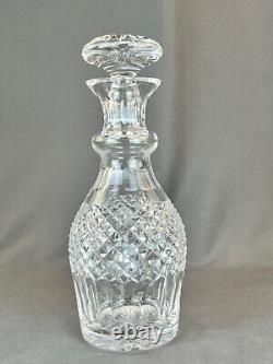 Waterford Cut Crystal COLLEEN 12 Decanter with Stopper Ring Neck MINT