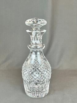 Waterford Cut Crystal COLLEEN 12 Decanter with Stopper Ring Neck MINT