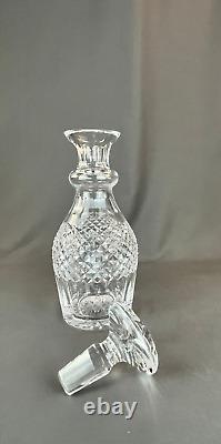 Waterford Cut Crystal COLLEEN 12 Decanter with Stopper Ring Neck MINT