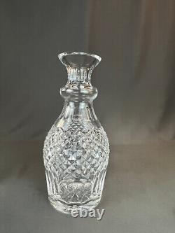 Waterford Cut Crystal COLLEEN 12 Decanter with Stopper Ring Neck MINT