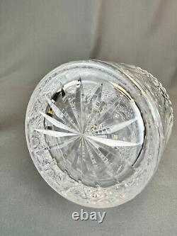 Waterford Cut Crystal COLLEEN 12 Decanter with Stopper Ring Neck MINT