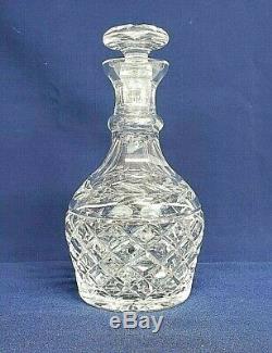 Waterford Cut Crystal GLANDORE Pattern Liquor DECANTER with STOPPER Signed MINT