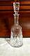 Waterford Cut Crystal Lismore Irish Decanter With Stopper Ireland 13 Vintage