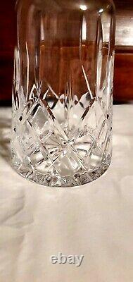 Waterford Cut Crystal Lismore Irish Decanter with Stopper Ireland 13 Vintage