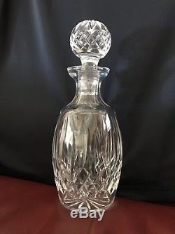 Waterford Cut Crystal Lismore Spirit Decanter, Round Stopper, 10-3/4
