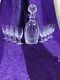 Waterford Decanter With Stopper & Eight (8) Sherry Glasses Colleen Cut Beautiful