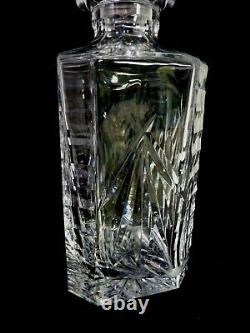 Waterford Fine Cut Crystal Whiskey Decanter with Original Stopper VGC! Pls. Read