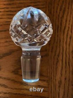 Waterford Gift Edition 8 Tall Cut Crystal Ships Decanter withLabel MINT