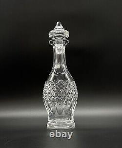 Waterford Hand Blown Cut Crystal Wine Decanter 13-1/4 Colleen Short Stem Panels
