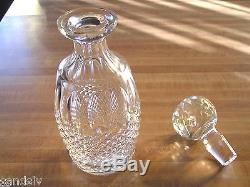 Waterford Ireland Hand Cut Crystal Decanter Vintage 1970's Signed
