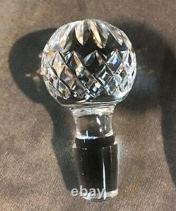 Waterford Irish Crystal Lismore Ships Decanter and Stopper