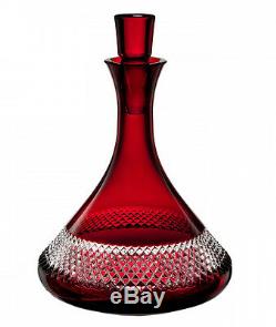 Waterford John Rocha Red Cut Decanter 40008455 New in Box