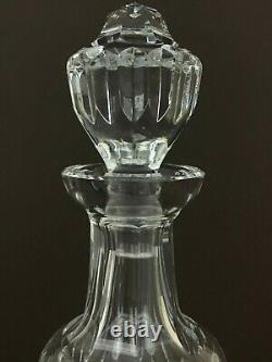 Waterford Lismore Cut Crystal Brandy Spirit Decanter Stopper Gothic Mark 12 1/8