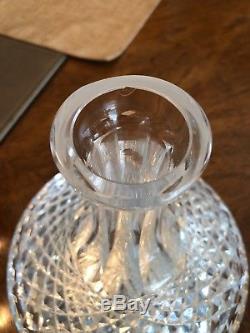 Waterford Lismore Cut Crystal Ships Decanter AppX 10. 1/4 Tall STUNNING