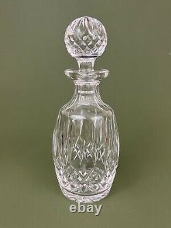 Waterford Lismore Cut Crystal Spirit Decanter w Stopper Gothic Mark 10 5/8'