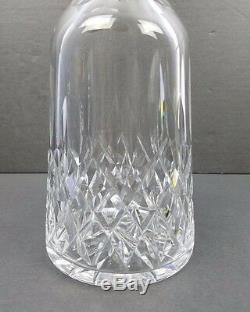 Waterford Lismore Decanter Wine Liquor Tall Cut Crystal Signed with Stopper