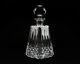 Waterford Lismore Liquor Decanter With Stopper, Angular W Square Base, Htf 10