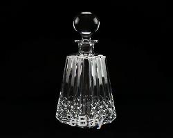 Waterford Lismore Liquor Decanter with Stopper, Angular w Square Base, HTF 10