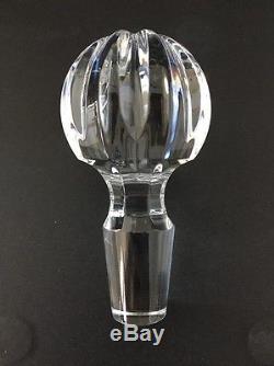 Waterford Lismore Pattern Ships Decanter Crystal Brilliant Cut with Stopper