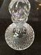 Waterford Lismore Pattern Ships Decanter Crystal Brilliant Cut With Stopper 10 H