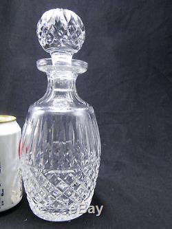 Waterford Maeve 10 1/2in Spirit Decanter & Stopper Clear Cut Crystal