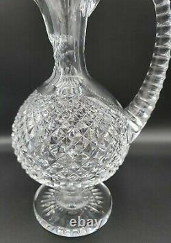 Waterford PRESTIGE MASTER CUTTER Footed Claret Decanter & Stopper MINT