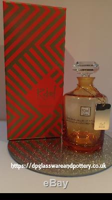 Waterford Rebel Amber Decanter Vodka unused and boxed