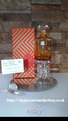 Waterford Rebel Amber Decanter Vodka unused and boxed