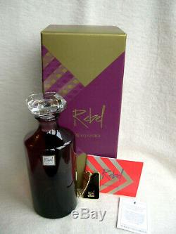 Waterford Rebel Plum Decanter Carafe Boxed Certificate New Tequila Metal Tag