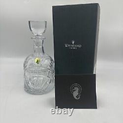 Waterford Seahorse Nouveau Decanter & Stopper Elegant Crystal Barware