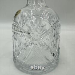 Waterford Seahorse Nouveau Decanter & Stopper Elegant Crystal Barware