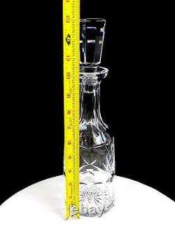 Waterford Signed Cut Crystal Ashling Pattern 13 Decanter With Stopper 1968-2017