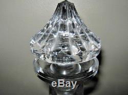 Waterford crystal footed white wine decanter MAEVE w cut stopper