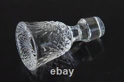 Wedgwood Majesty Vintage Cut Crystal Glass Decanter & Stopper 12'