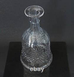 Wedgwood Majesty Vintage Cut Crystal Glass Decanter & Stopper 12'