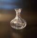 William Yeoward Vesper Crystal Glass Decanter Carafe Vertical Cuts 35oz Vase